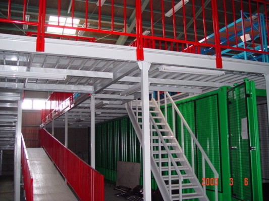 Porte de sécurité pour système de rayonnage de mezzanine au troisième étage pour le projet de voiture Toyota