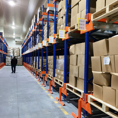 Plateau à palettes radio pour stockage au froid