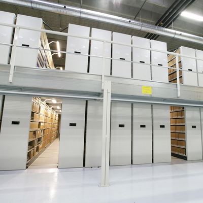 Système de stockage compacteur mobile poussé à la main Étagères électroniques mobiles Archiver armoire Rack dense