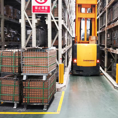 B05: Récipient en treillis galvanisé Cage de stockage pliable Récipient en treillis galvanisé