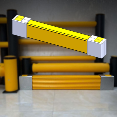 A44: Barrières directes de bord du trottoir Garde d'extrémité Garde verticale Barrière de sécurité de protection Barrières anti-collision