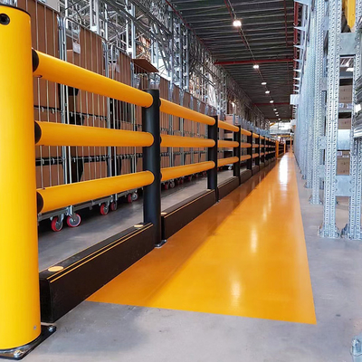 A44: Barrières directes de bord du trottoir Garde d'extrémité Garde verticale Barrière de sécurité de protection Barrières anti-collision