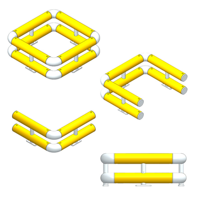 B09 Protection des bâtiments et des colonnes barrière flexible anti-collision barrière de circulation polygonale