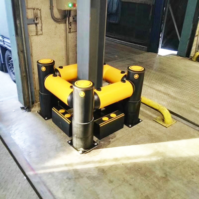 A56: HC MC Polygone garde-corps anti-collision barrière de sécurité d'entrepôt garde-corps de circulation