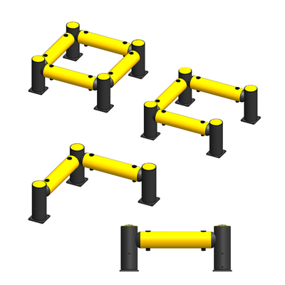 A56: HC MC Polygone garde-corps anti-collision barrière de sécurité d'entrepôt garde-corps de circulation