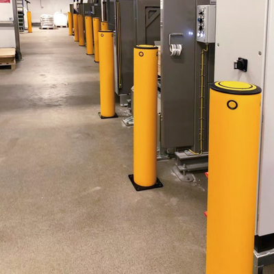 B06: Barreaux de protection contre les collisions Postes de sécurité entrepôts de stockage Sécurité du bollard Barreaux de sécurité routière