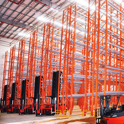 Rayonnage pour allées très étroites (VNA) - Rayonnage pour charges lourdes - Rayonnage pour palettes VNA - Rayonnage de poutres