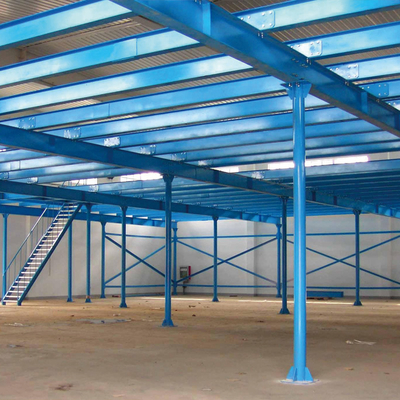 Plateforme de structure en acier Mezzanine bâtiment entrepôt entrepôt rangement Plateforme en acier