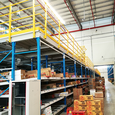 Étagères de mezzanine à demi-étagère étagères de mezzanine à plusieurs niveaux étagères de stockage