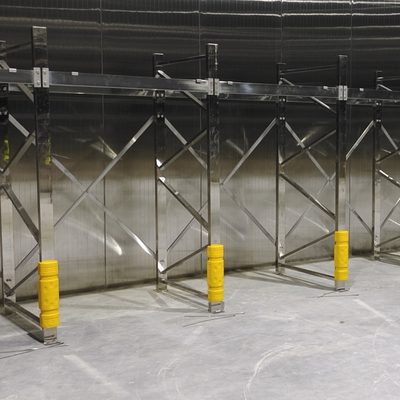 Rayonnage d'entrepôt de support de stockage d'entrepôt d'étirage d'acier inoxydable