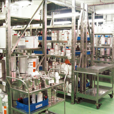 Rayonnage d'entrepôt de support de stockage d'entrepôt d'étirage d'acier inoxydable