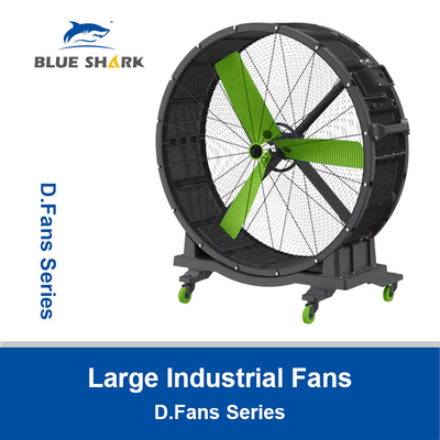 Ventilateur industriel de grande taille pour les entrepôts Ventilateurs HVLS pour les usines Ventilateurs DM