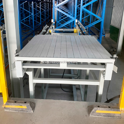 Palettes en acier antidérapantes Palettes en fer Palettes métalliques pour le système de stockage et de récupération automatique ASRS