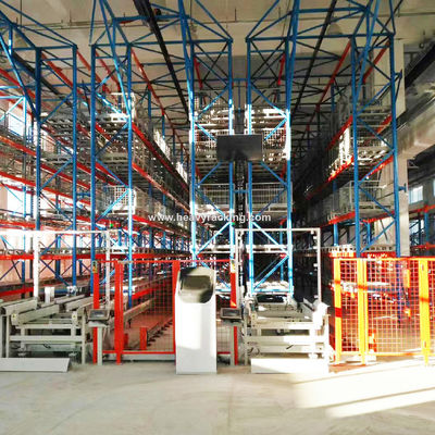 Cage de stockage de palettes en acier pour les heures