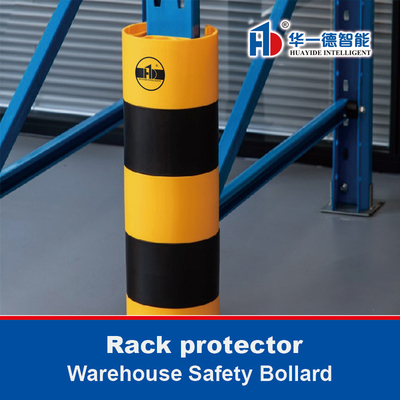 Protégeurs de rack en position verticale Protégeur de rack en fin de rangement Garde d'entrepôt Sécurité Bollard