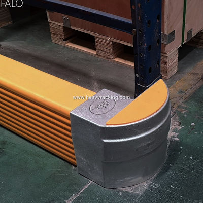 Protégeurs de rack en position verticale