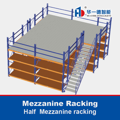 Étagères de mezzanine à demi-étagère étagères de mezzanine à plusieurs niveaux étagères de stockage