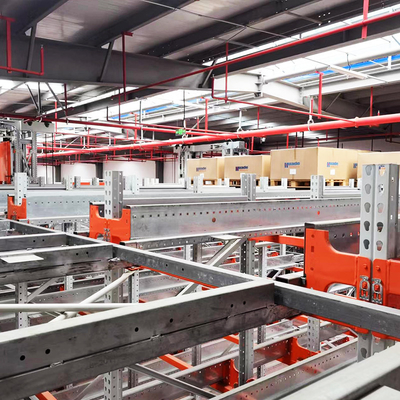 A34: Four Way Radio Shuttle Cart Pallet Runner Cart entrepôt rangement de stockage