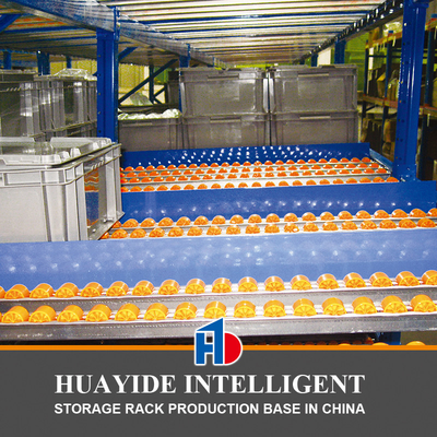 A45: Carton rack à débit de gravité rack à débit de rouleaux rack à débit de gravité