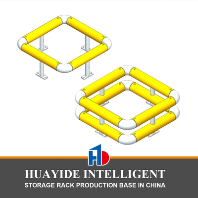 B09 Protection des bâtiments et des colonnes barrière flexible anti-collision barrière de circulation polygonale