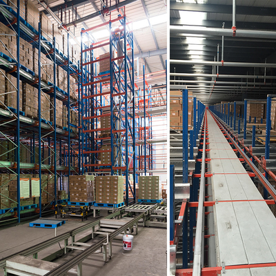 B12 Système automatique de stockage en entrepôt en trois dimensions pour véhicules de transport et navettes Système automatisé de stockage et de récupération ASRS