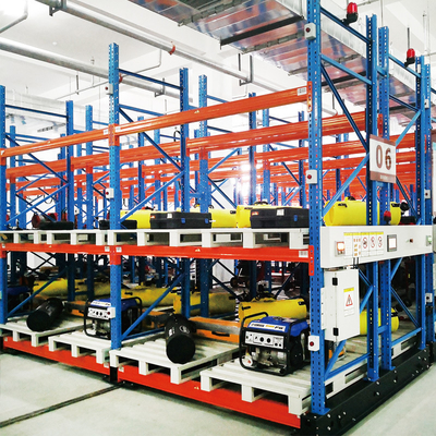 B13 Système électrique de rangement mobile automatique pour les palettes