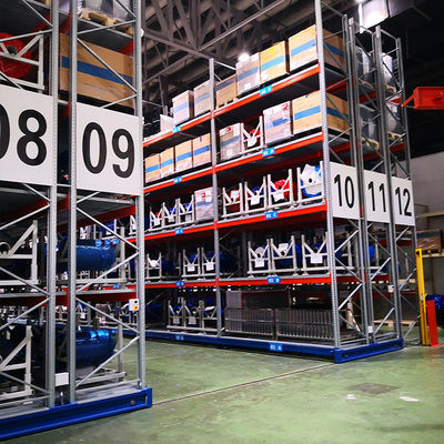 B13 Système électrique de rangement mobile automatique pour les palettes