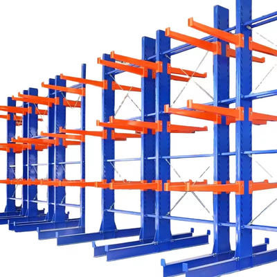 B23 Entrepôt industriel lourd, rayonnages à porte-à-faux simples ou à double face pour le stockage de tuyaux