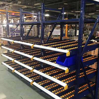 B28 Carton rack pour le ramassage de déchets rack pour le ramassage de déchets gravitationnel rack à rouleaux rack de stockage de stockage