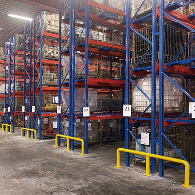 B42 Cage de stockage pour l'entreposage logistique ASRS Contenant pliable en treillis métallique