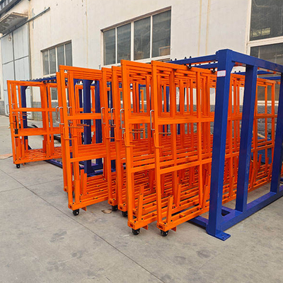 Rayonnage mobile électrique à poutres RHS en acier Q235 pour palettes sélectives