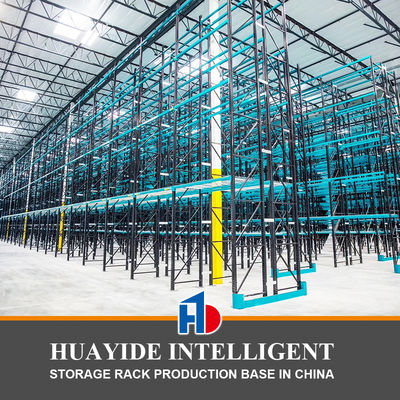 Système de rayonnage à palettes industriel sélectif robuste pour usine