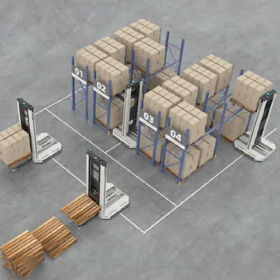 VFR-CL1,VNA AMR de type fourchette,robot mobile autonome de type fourchette à allée très étroite CL série type 1 pour l'empilement et la manutention de palettes d'entrepôt