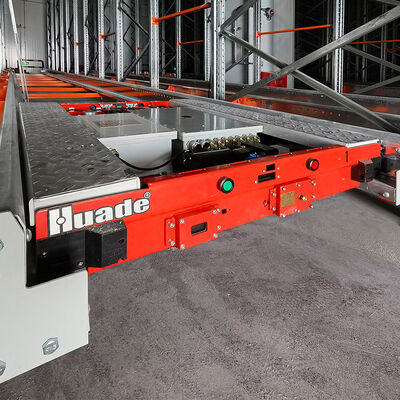 Système de rayonnage à navette radio bidirectionnelle, navette, palette, chariot, radio shuttle