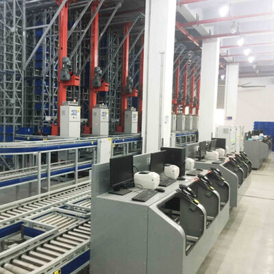 MiniLoad Stacker Crane ASRS Material Box Stacker Crane‌ Système automatique de stockage et de récupération