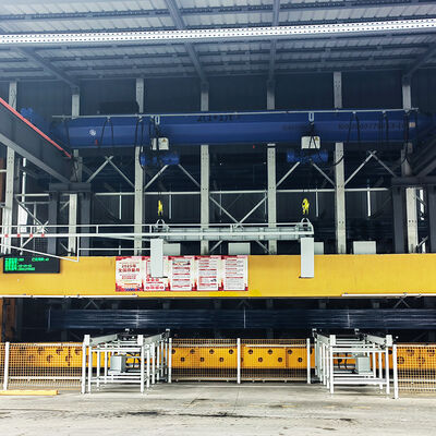 ASRS à cran pour le stockage de barres de plus de longueur