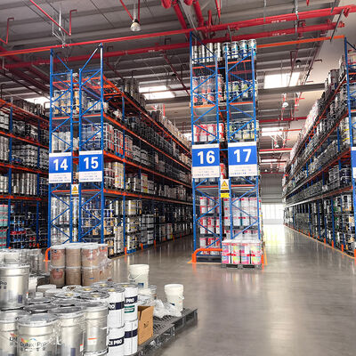 Étagères de stockage pour palettes lourdes