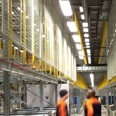 Rameau en treillis métallique arrière pour étagère de stockage d'entrepôt étagère de palettes lourde