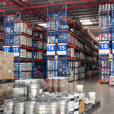 Rameau en treillis métallique arrière pour étagère de stockage d'entrepôt étagère de palettes lourde