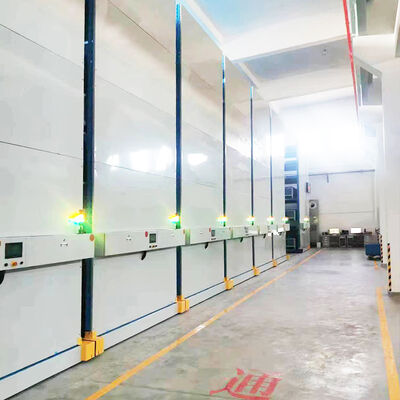 Pièces automobiles 2.5T charge électrique mobile rack avec rail guidé