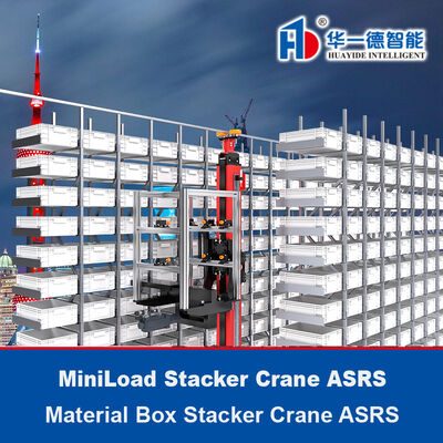 MiniLoad Stacker Crane ASRS Material Box Stacker Crane‌ Système automatique de stockage et de récupération