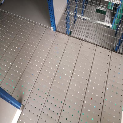 Plateforme en acier, rayonnages de plancher mézanin pour entrepôt