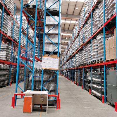 Entrepôt de racks de palettes lourdes poudre revêtue de 500 kg de charge