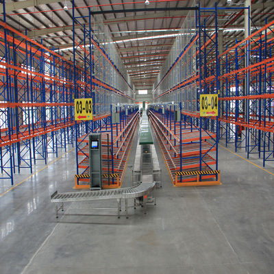 Entrepôt de racks de palettes lourdes poudre revêtue de 500 kg de charge