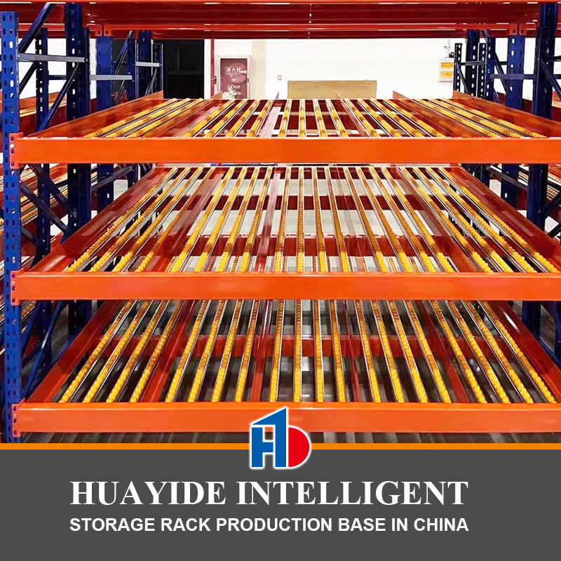 A24: Carton rack à rouleaux de gravité rack à rouleaux racks à rouleaux avec rouleaux en alliage d'aluminium