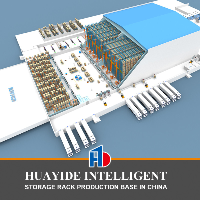 A16: Double empilateur de palettes ASRS Système automatique de stockage et de récupération Entrepôt congelé Entrepôt froid