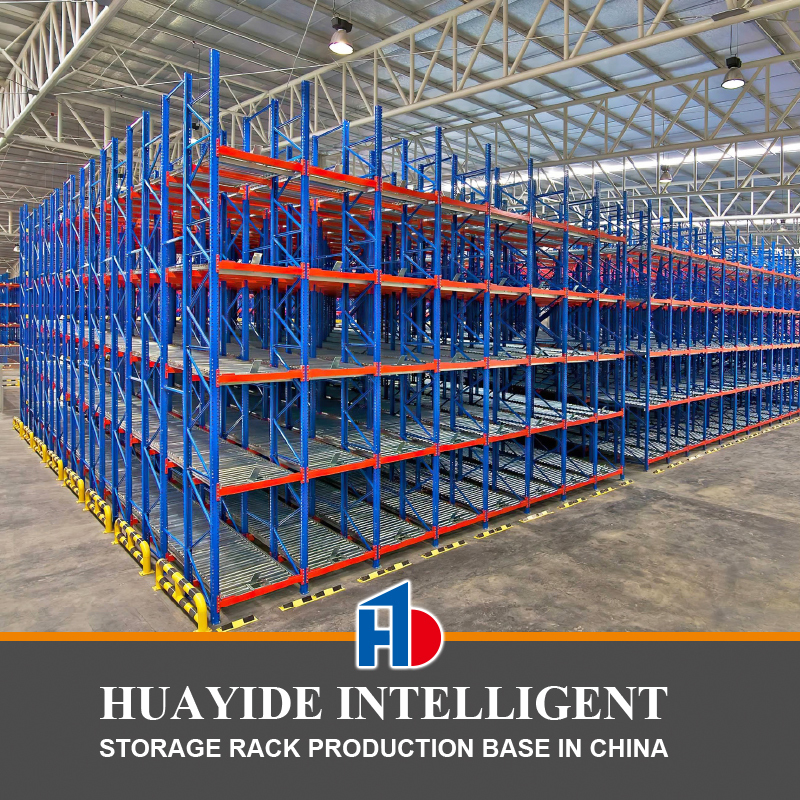B43 Système de stockage de palettes par gravité
