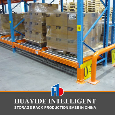 Système de rayonnage dynamique FIFO de haute qualité pour palettes, rayonnage à flux de cartons, équipement d'entrepôt